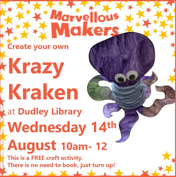 Dudley Library - Krazy Krakan Craft